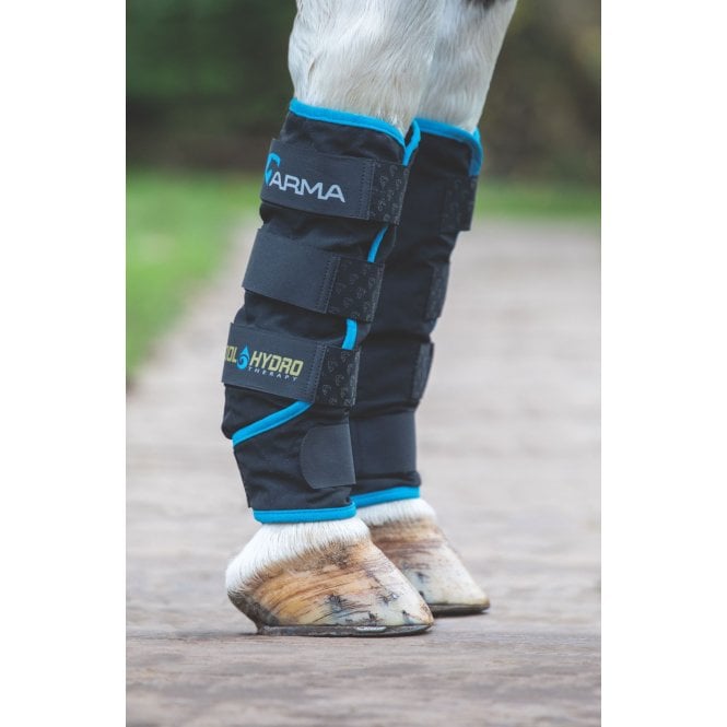 Shires  ARMA Cool Hydro Therapy Boots - Black