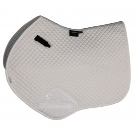 Shires ARMA Cotton Jump Saddlecloth - White