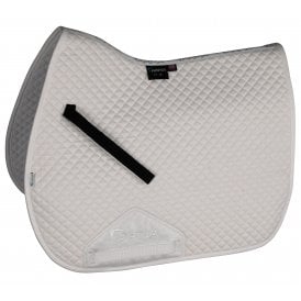 Shires ARMA Cotton Saddlecloth - White