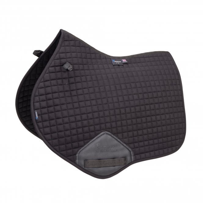 Shires  ARMA Deluxe Cotton Jump Saddlecloth - Black