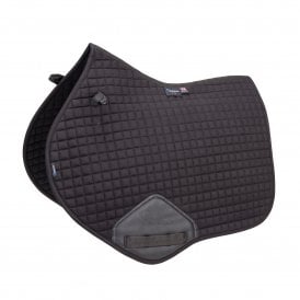 Shires ARMA Deluxe Cotton Jump Saddlecloth - Black