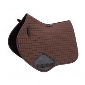 Shires ARMA Deluxe Cotton Jump Saddlecloth - Brown