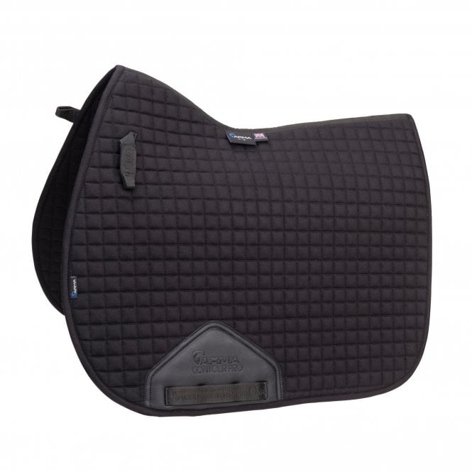 Shires  ARMA Deluxe Cotton Saddlecloth - Black