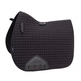 Shires ARMA Deluxe Cotton Saddlecloth - Black