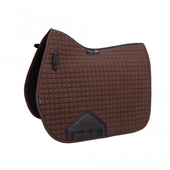 Shires  ARMA Deluxe Cotton Saddlecloth - Brown