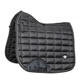 Shires ARMA Eltar Satin Dressage 17-18" Saddlecloth - Black