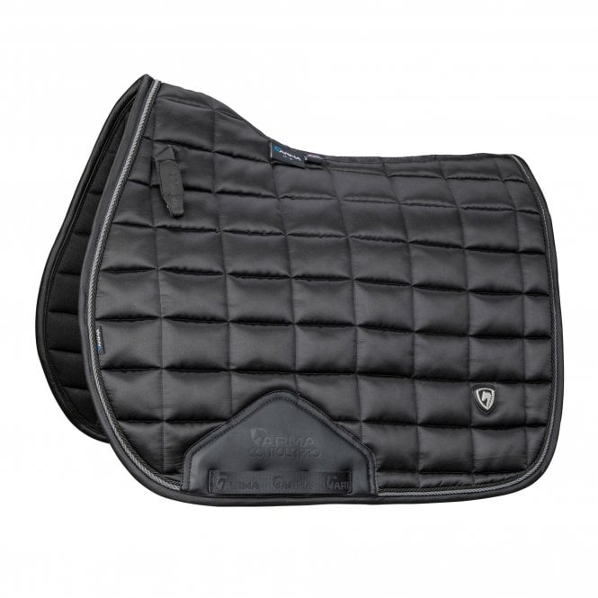 Shires  ARMA Eltar Satin GP Saddlecloth - Black