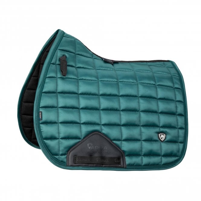 Shires  ARMA Eltar Satin GP Saddlecloth - Green