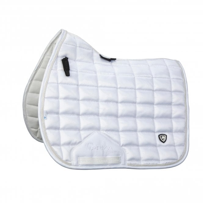 Shires  ARMA Eltar Satin GP Saddlecloth - White