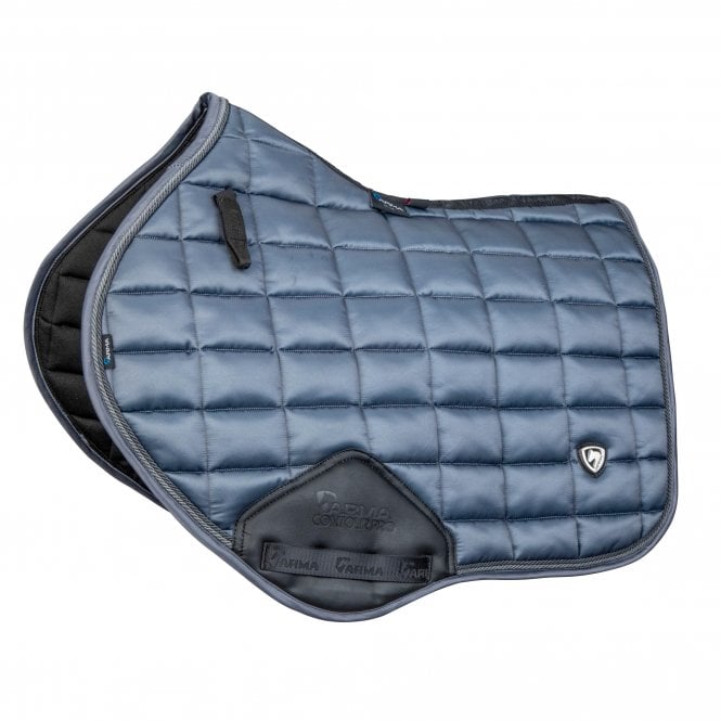 Shires  ARMA Eltar Satin Jump Saddlecloth - Grey