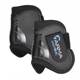 Shires Arma Fetlock Boots - Black/Black