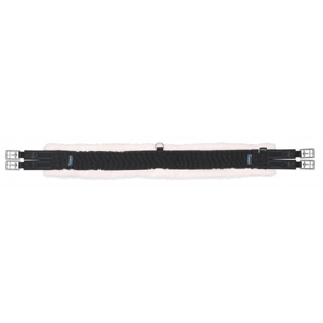 Shires  ARMA Fleece Lined Girth - Elastic - Black