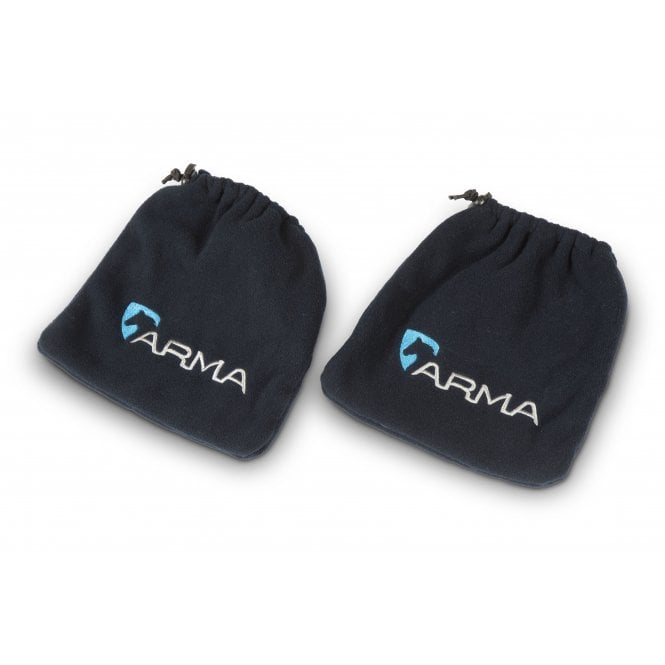 Shires  ARMA Fleece Stirrup Covers - Navy Blue