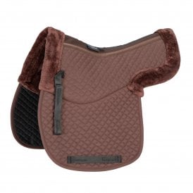 Shires ARMA Half Lined Numnah 17-18" - Brown