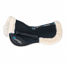 Shires ARMA Half Pad - Black/Natural
