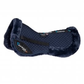 Shires ARMA Half Pad - Navy/Navy