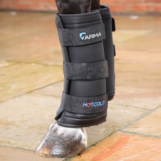 Shires  Arma Hot/Cold Relief Boots - Black