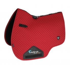 Shires ARMA Luxe Saddlecloth - Wine