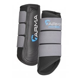 Shires Arma Neoprene Brushing Boots - Grey