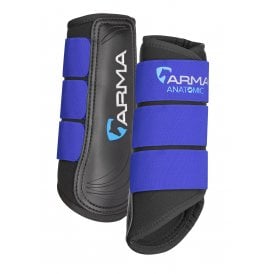 Shires Arma Neoprene Brushing Boots - Royal Blue