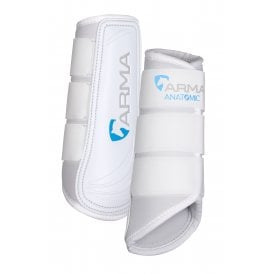 Shires Arma Neoprene Brushing Boots - White