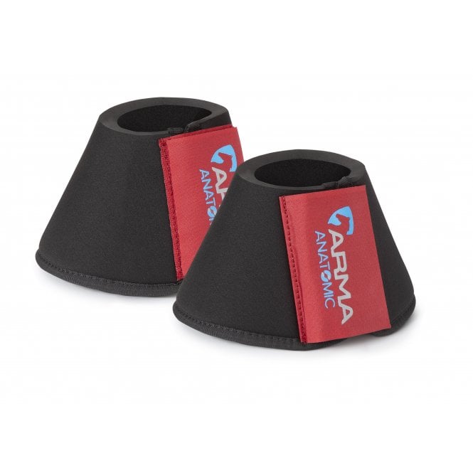 Shires  Arma Neoprene Over Reach Boots - Deep Red