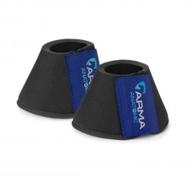 Shires Arma Neoprene Over Reach Boots - Navy Blue