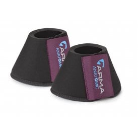 Shires Arma Neoprene Over Reach Boots - Plum