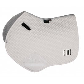Shires ARMA Numbered Jump Saddlecloth 15-16.5" - White