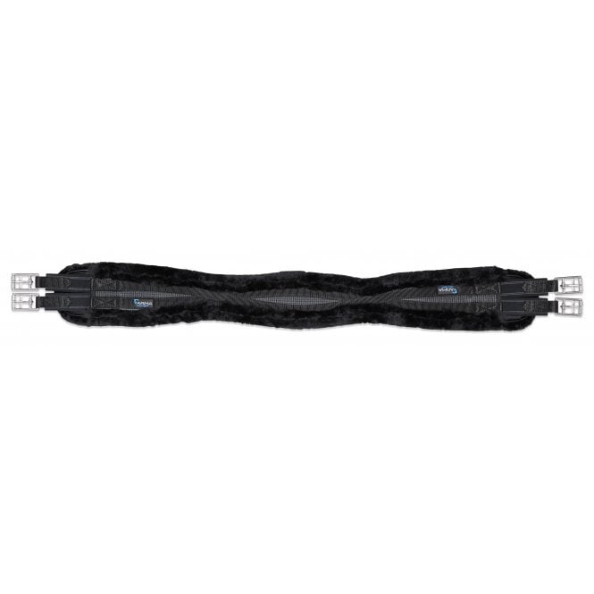 Shires  ARMA Performance SupaFleece Contour Girth - Elastic - Black