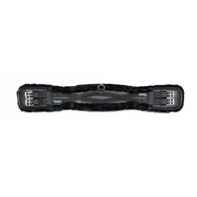 Shires  ARMA SupaFleece Dressage Girth - Elastic - Black