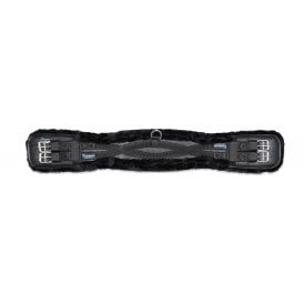 Shires ARMA SupaFleece Dressage Girth - Elastic - Black