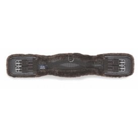 Shires ARMA SupaFleece Dressage Girth - Elastic - Brown