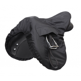 Shires ARMA Waterproof Ride On Saddle Cover - Black