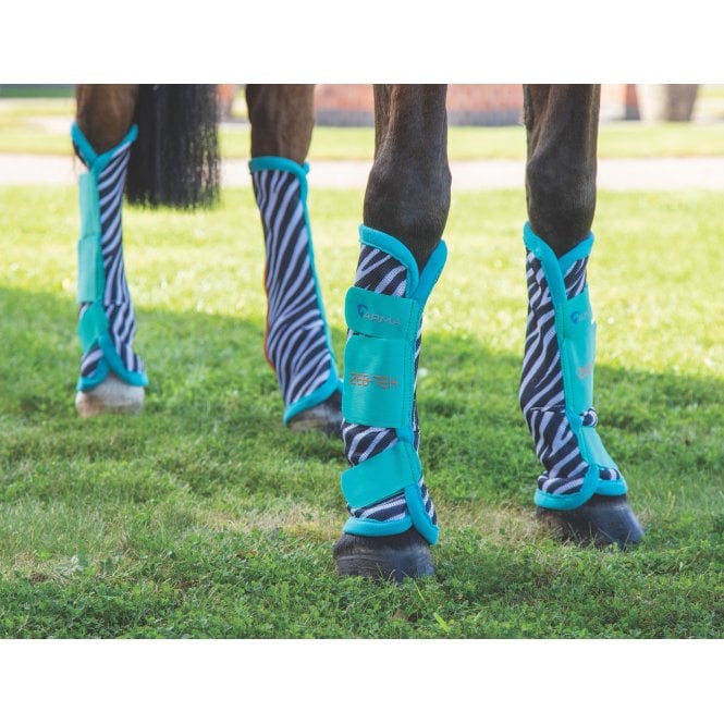 Shires  ARMA ZEB-TEK Fly Boots - Zebra