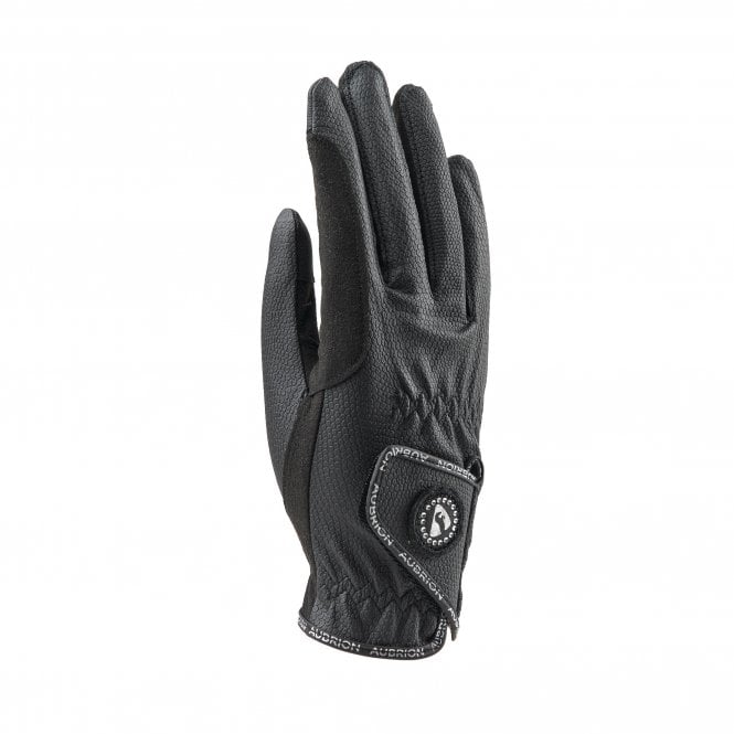 Shires  Aubrion Aachen FlexFit Riding Gloves - Black
