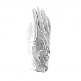 Shires Aubrion Aachen FlexFit Riding Gloves - White