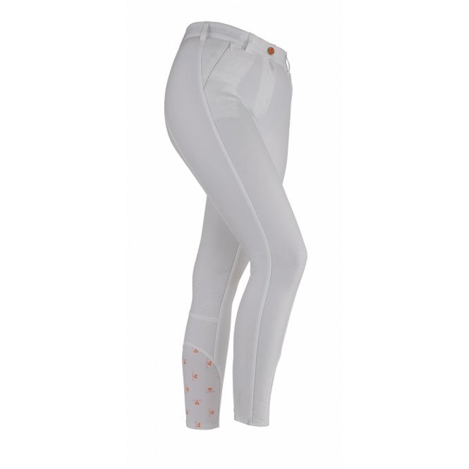 Shires  Aubrion Chapman Womens Breeches - White