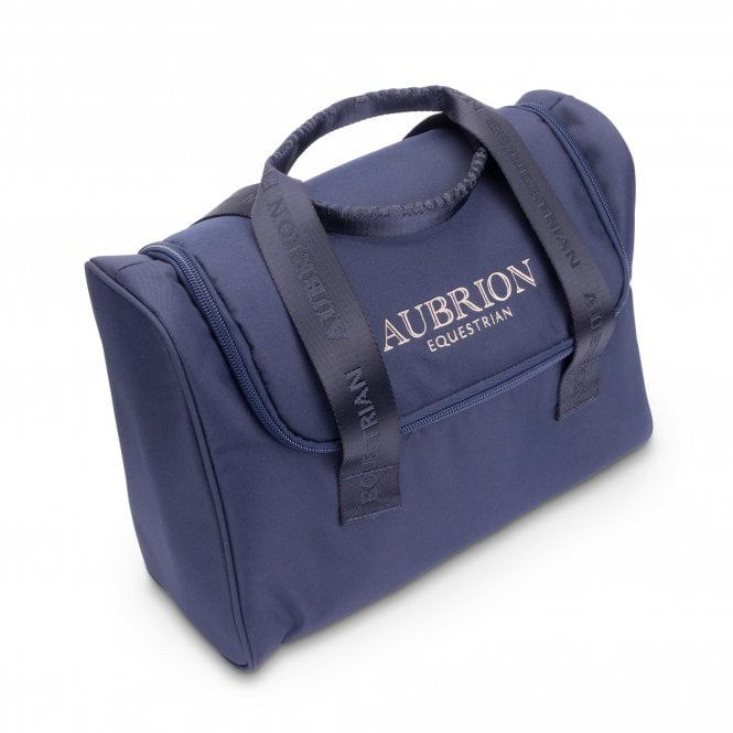 Shires  Aubrion Equestrian Grooming Kit Bag - Navy Blue