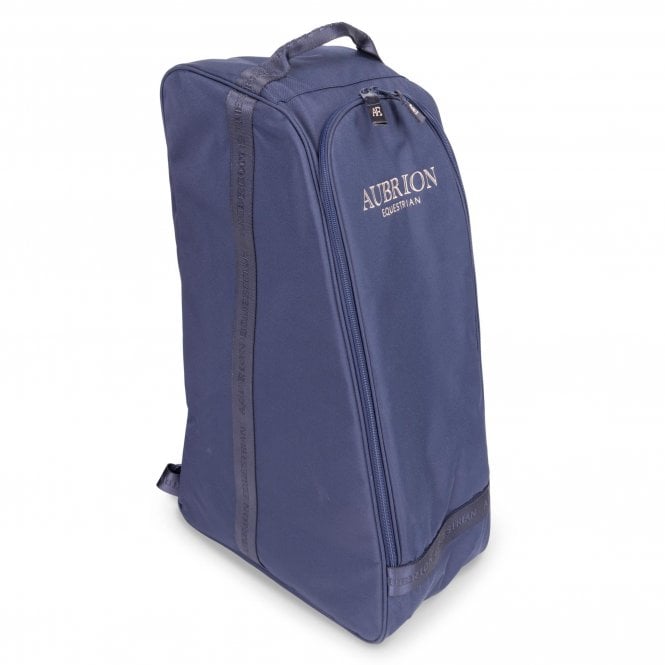 Shires  Aubrion Equestrian Long Boot Bag - Navy Blue