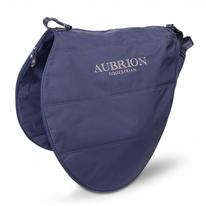 Shires  Aubrion Equestrian Saddle Bag - Navy Blue
