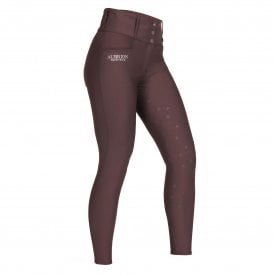 Shires Aubrion Equestrian Womens Breeches - Espresso