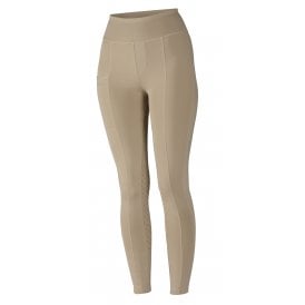 Shires Aubrion Hudson Womens Riding Tights - Beige