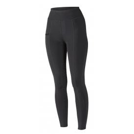 Shires Aubrion Hudson Womens Riding Tights - Black