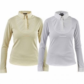 Shires Aubrion Long Sleeve Tie Shirt