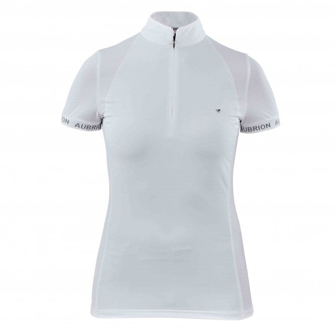Shires  Aubrion Newbel Womens Show Shirt - White