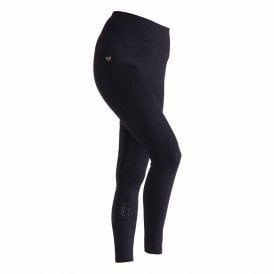 Shires Aubrion Non-Stop Womens Riding Tights - Black