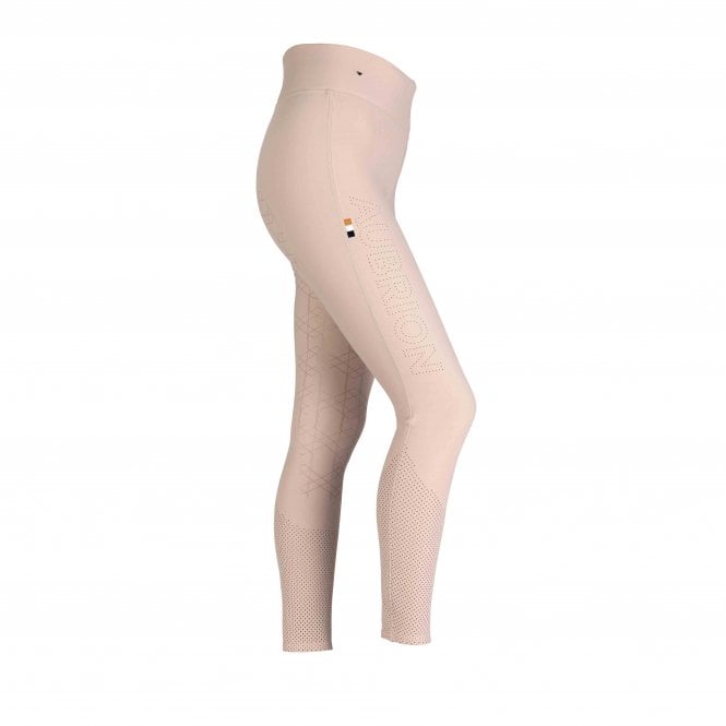 Shires  Aubrion Optima Air Womens Riding Tights - Beige