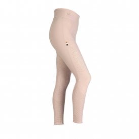 Shires Aubrion Optima Air Womens Riding Tights - Beige