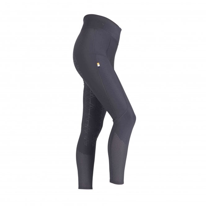 Shires  Aubrion Optima Air Womens Riding Tights - Black